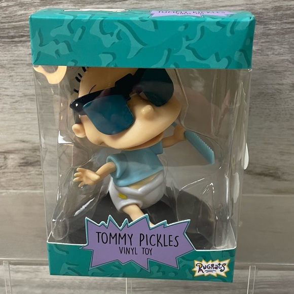 2017 Nickelodeon Nick Box Rugrats TOMMY PICKLES Vinyl Figure Toy Exclusive NEW - Picture 1 of 5